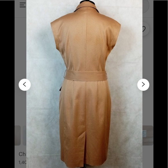 Escada Belted Trench Dress - Picture 12 of 12